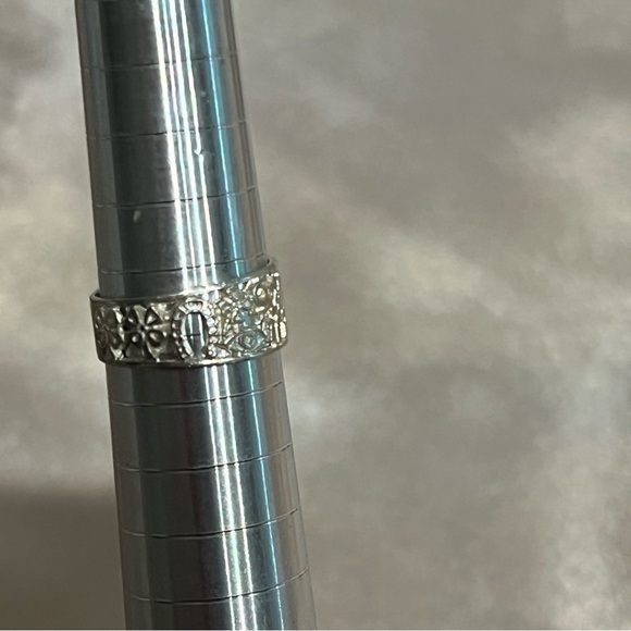 Sterling Silver 925 Good Luck Lucky Charms Luck Symbol Ring Size 6.5 - Picture 9 of 16